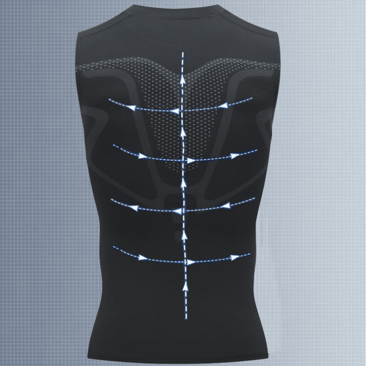 Charly | 2024 New version Ionic Shaping sleeveless shirt without sleeves
