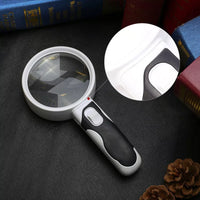 Sisica | 20X optical magnifying glass with LED light