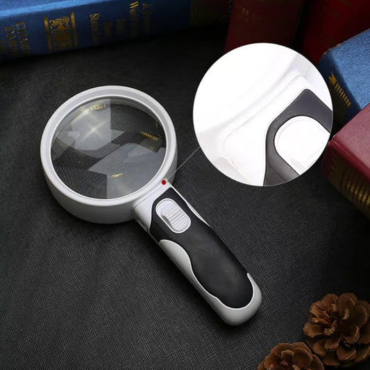 Charly | 20X optical magnifying glass with LED light