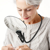 Sisica | 5X Neck Magnifier - Hands-Free for Seniors, Crafts