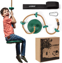 Sisica | Adventurous Tree Swing Set - with Climbing Rope and Platforms for Children