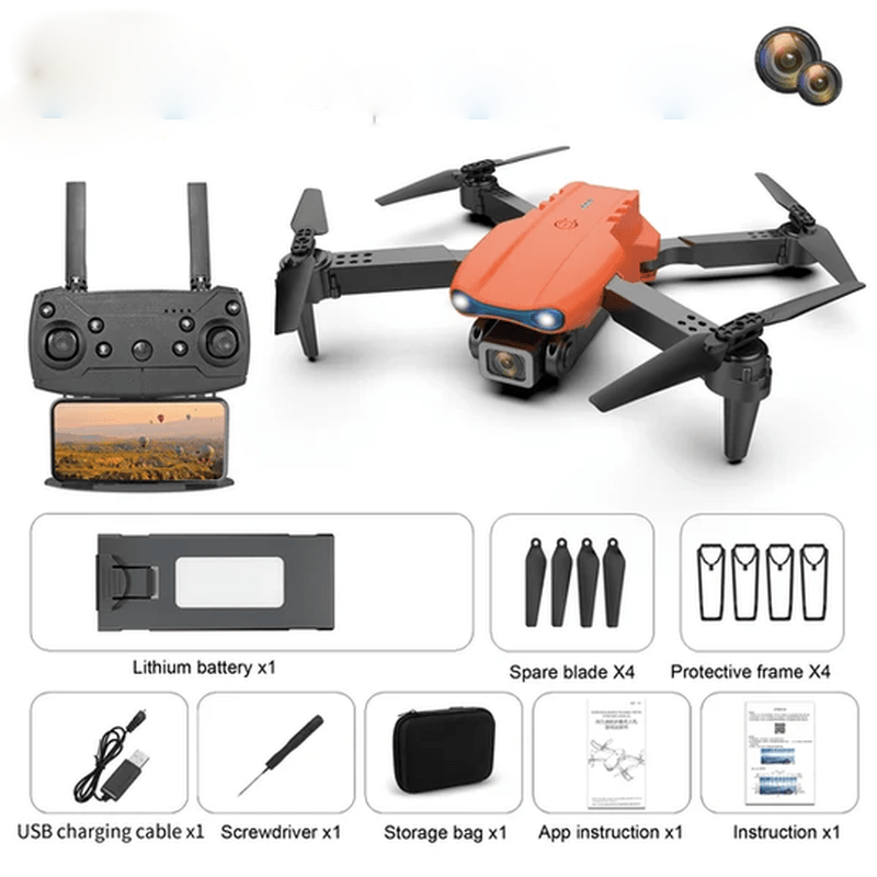 Charly | AeroPro - Drone with 4K UHD Camera and Long Battery Life