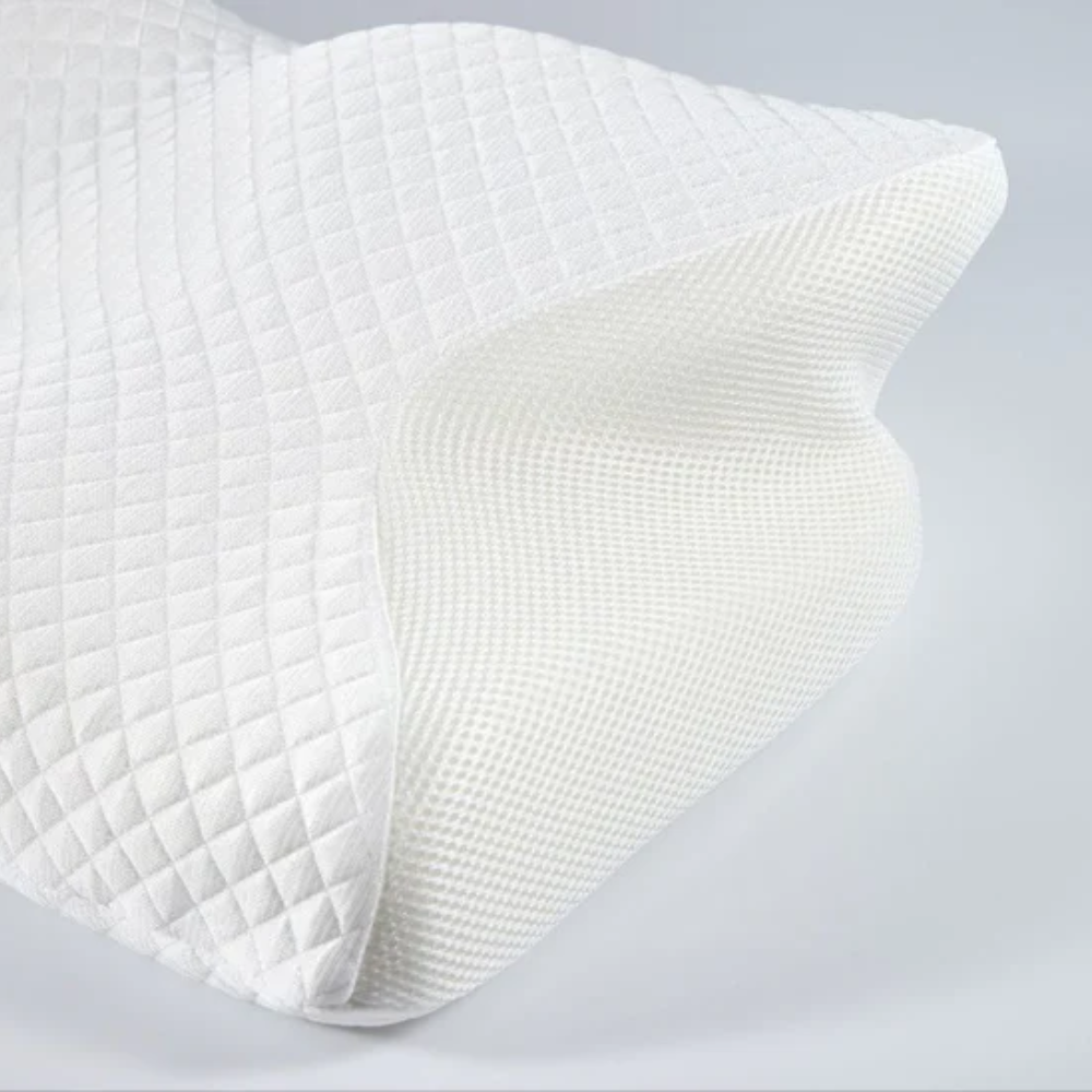 Charly | Anti-Snore Pillow | Ergonomic Neck and Head Support | White