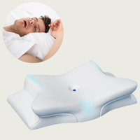 Sisica | Ergonomic Pillow for Neck Comfort & Snore Reduction | White