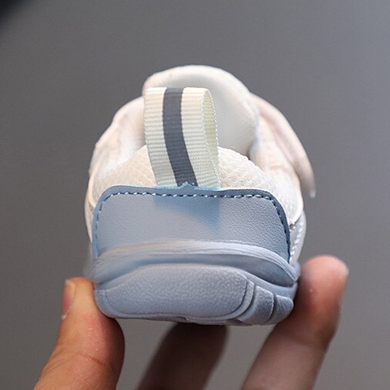 Charly | Baby Barefoot Trainers with Hook-and-Loop Straps