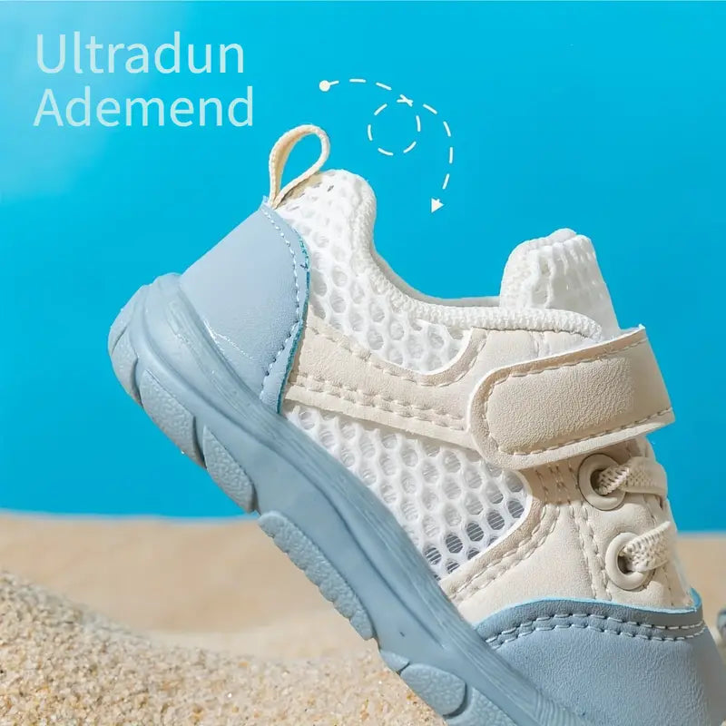 Charly | Baby Barefoot Trainers with Hook-and-Loop Straps