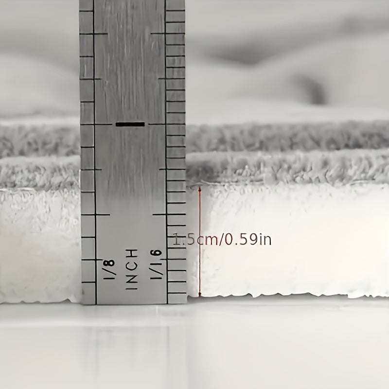 Charly | Bath Mat Non-Slip Textured Absorbent Bathroom Rug
