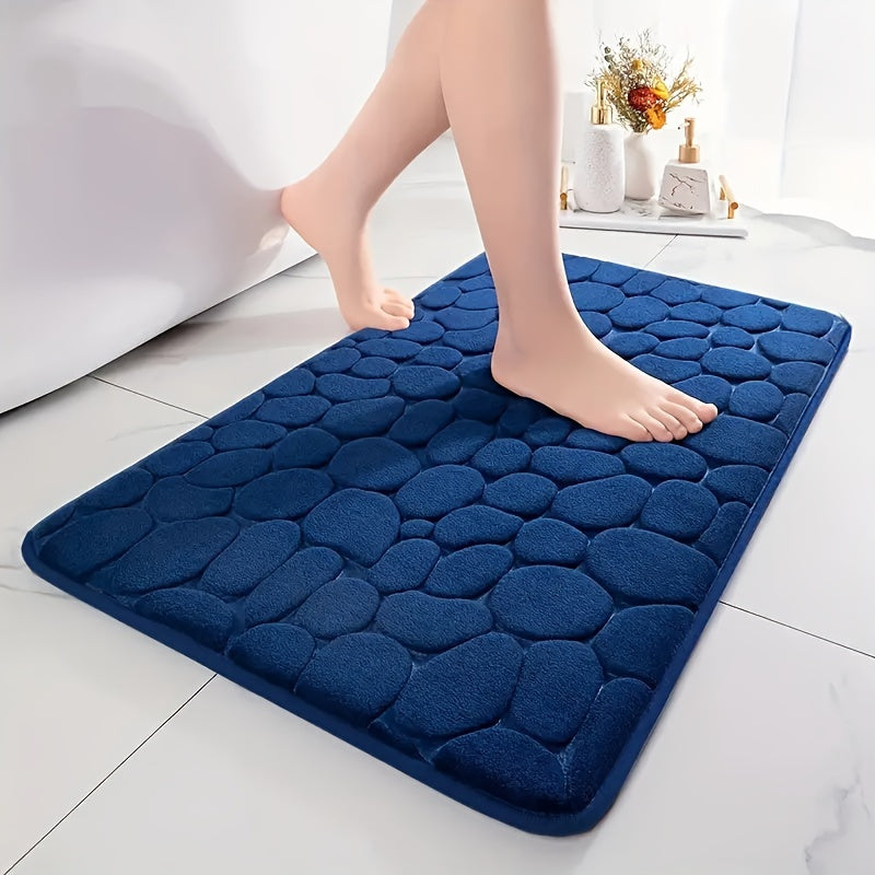 Charly | Bath Mat Non-Slip Textured Absorbent Bathroom Rug