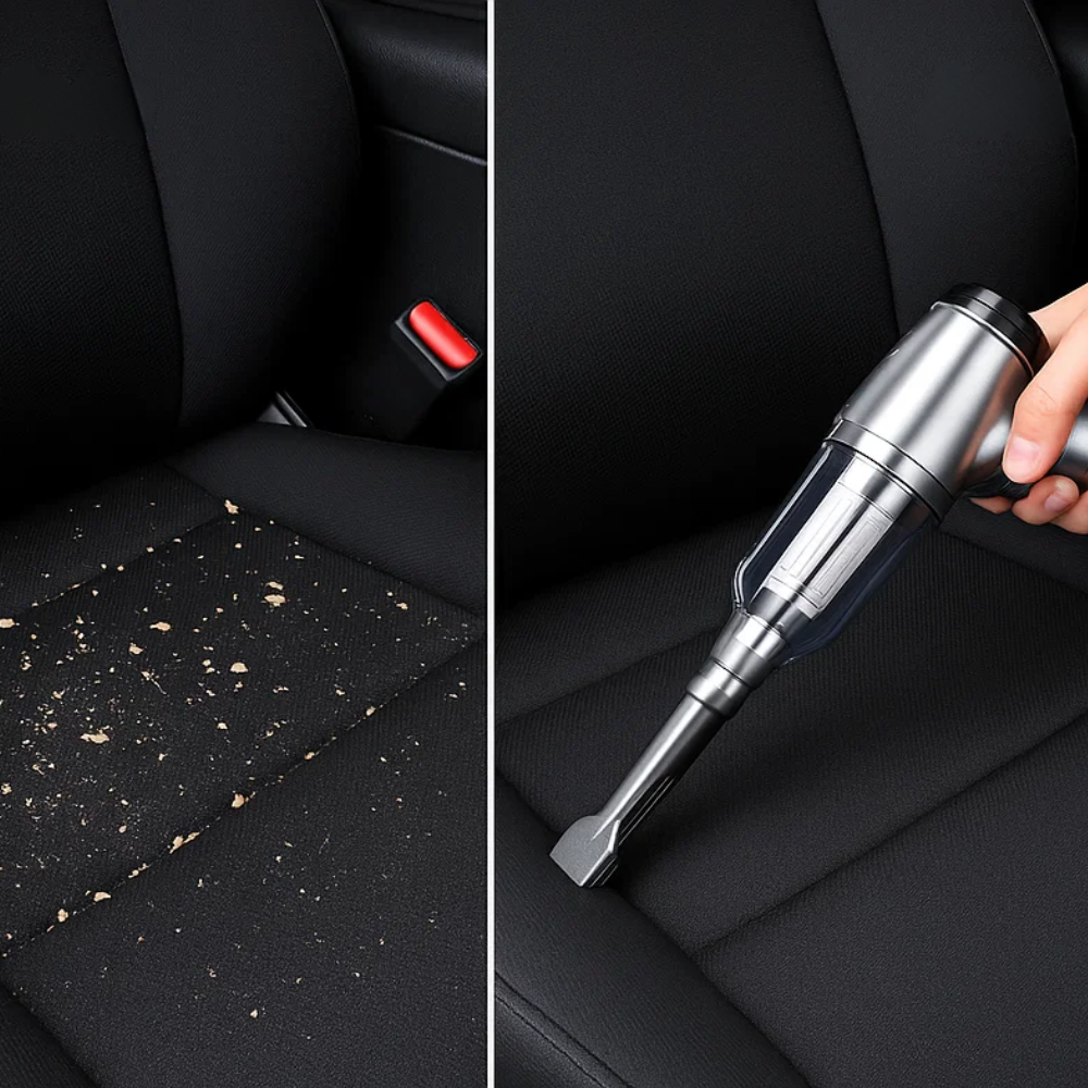 Charly | Car Vacuum Cleaner - Powerful and Compact Car Vac for Quick Cleaning