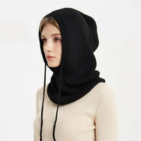 Sisica | Hooded Cashmere Knit Hat - Cozy & Chic