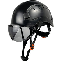 Sisica | CE ABS Safety Helmet with Goggles & Visor – SafeGuard
