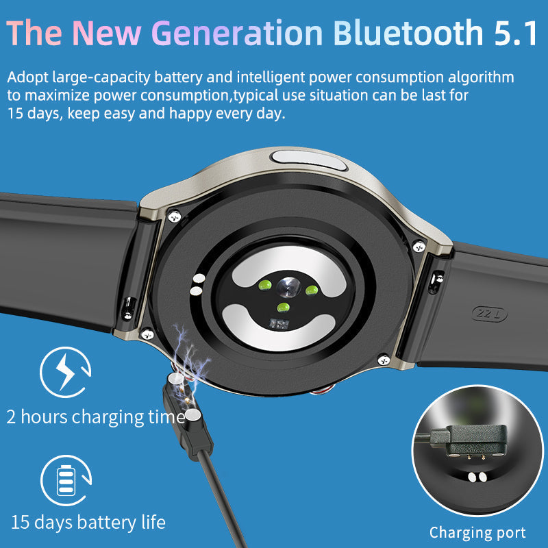Charly | CFDA EKG Blood Oxygen Heart Rate Health Monitoring Smart Watch