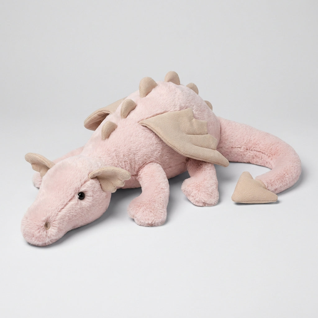 Charly | Children's Plush Dragon Toy with Tail
