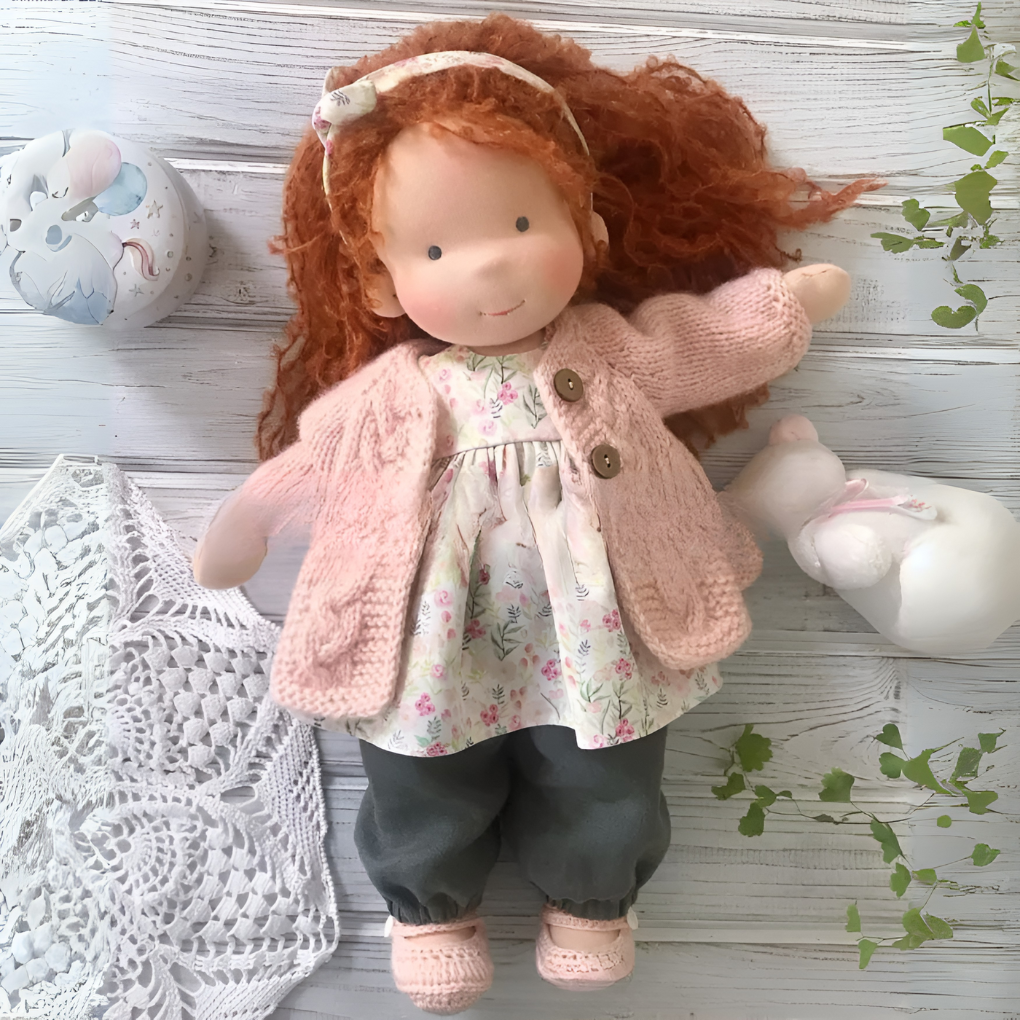 Charly | Children's Waldorf Doll Soft Cuddly Toy