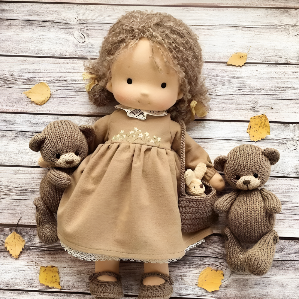 Charly | Children's Waldorf Doll Soft Cuddly Toy