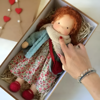 Sisica | Cloth Waldorf Doll Soft Stuffed Play Friend