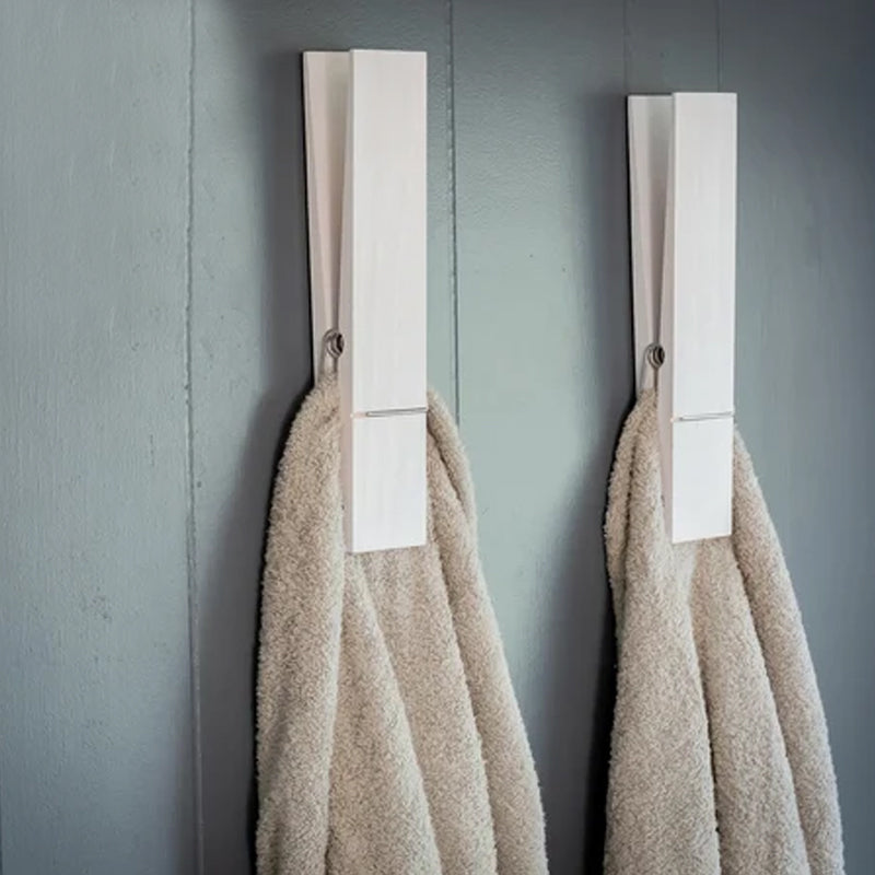 Charly | Clothespin Bathroom Towel Holder