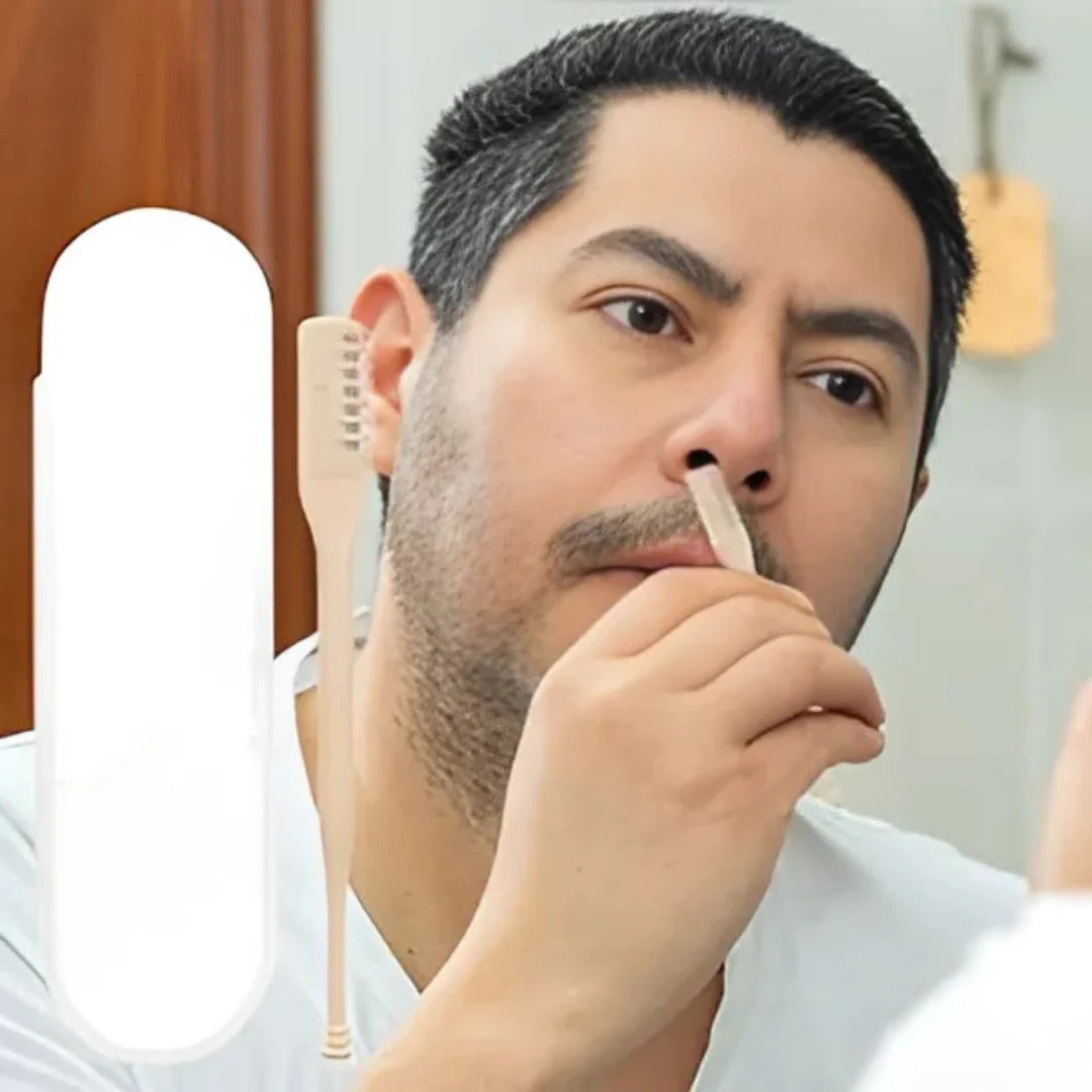 Charly | Compact Nose Hair Trimmer with 360° Rotating Head – Precise Grooming for Men and Women