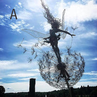 Sisica | Dancing Fairy Statue Steel - FairyDancer™