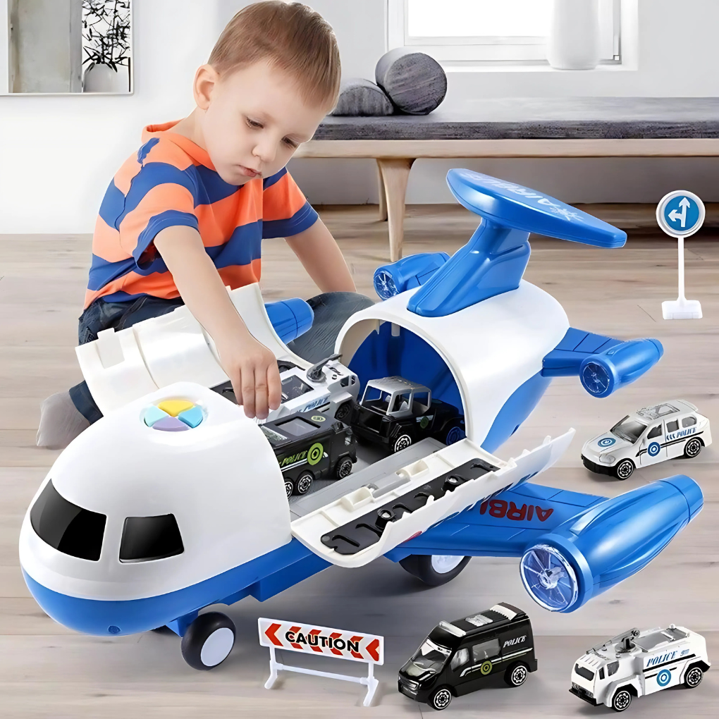 Charly | Deformable Toy Airplane with Storage & Music
