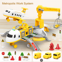 Sisica | Deformable Toy Airplane with Storage & Music
