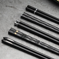 Sisica | DineLux – Luxurious Chopstick Set with Refined Designs (5 Pairs)