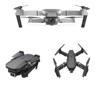Sisica- E88 Pro Drone 4k HD Double Camera RC VR 3D Long Battery Life Flight Path FPV Mini Drone
