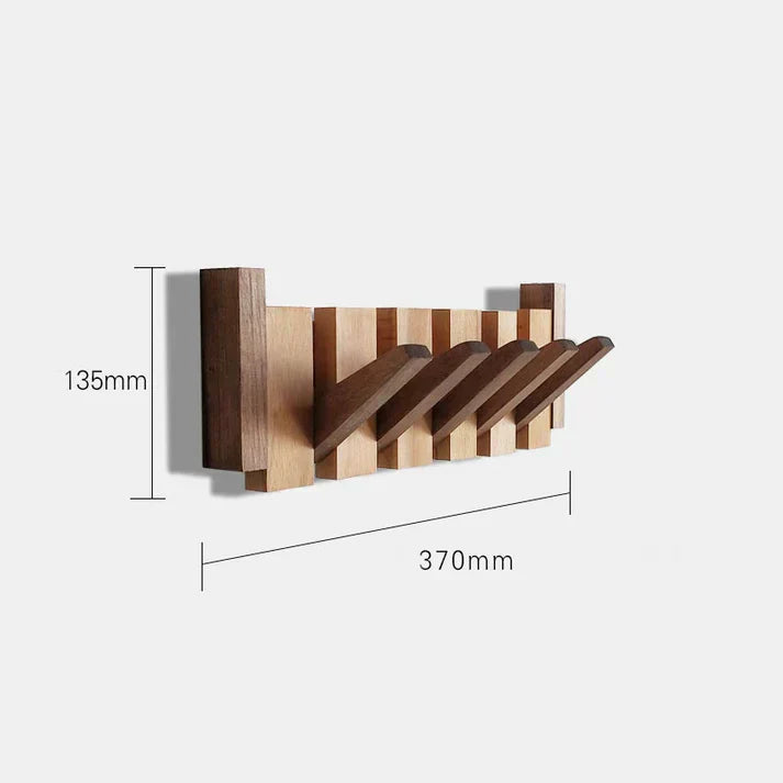 Charly | Elegant Wooden Coat Rack for Piano Hanging Clothes Storage
