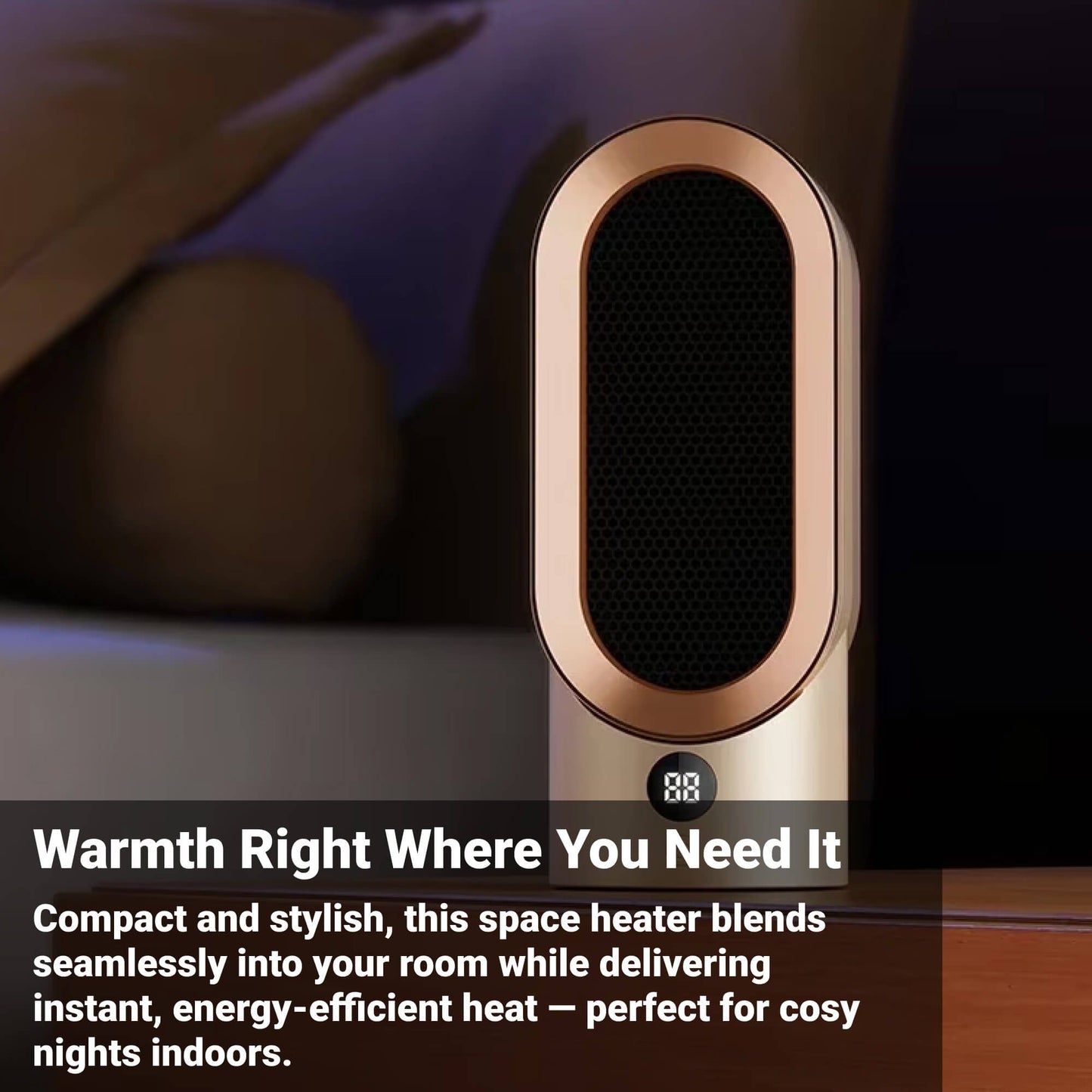 Charly | Energy-Efficient Space Heater for Small Rooms