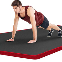Sisica | Fitness Mat Men’s High Density Exercise Yoga Non-Slip Mat For Gym Home