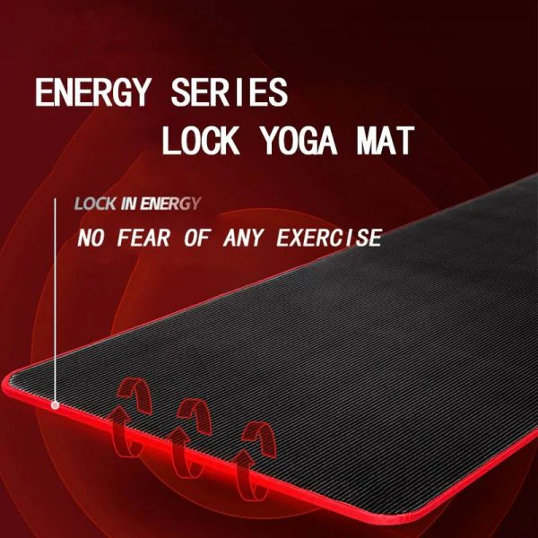 Charly | Fitness Mat Men’s High Density Exercise Yoga Non-Slip Mat For Gym Home