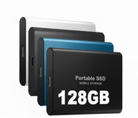 Sisica | FlashForge 128GB Portable SSD - High-Speed External Storage