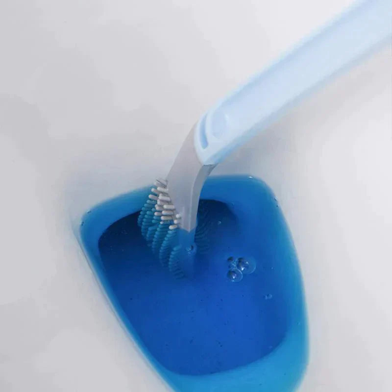 Charly | Flexible L-Shaped Toilet Brush Set