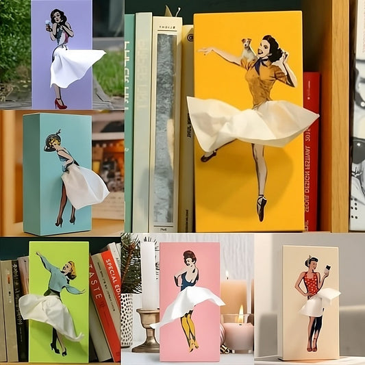 Charly | Flying Skirt Tissue Box