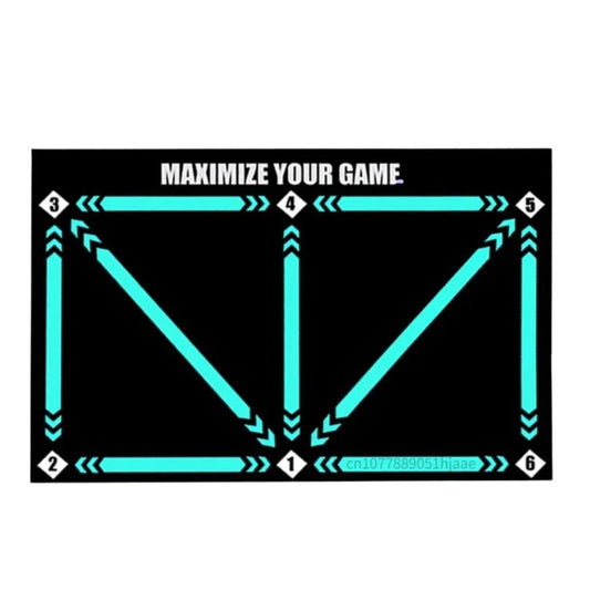 Charly | Football Pro Training Mat | Non-Slip, 2x2m Space for Skill Improvement and Home Training