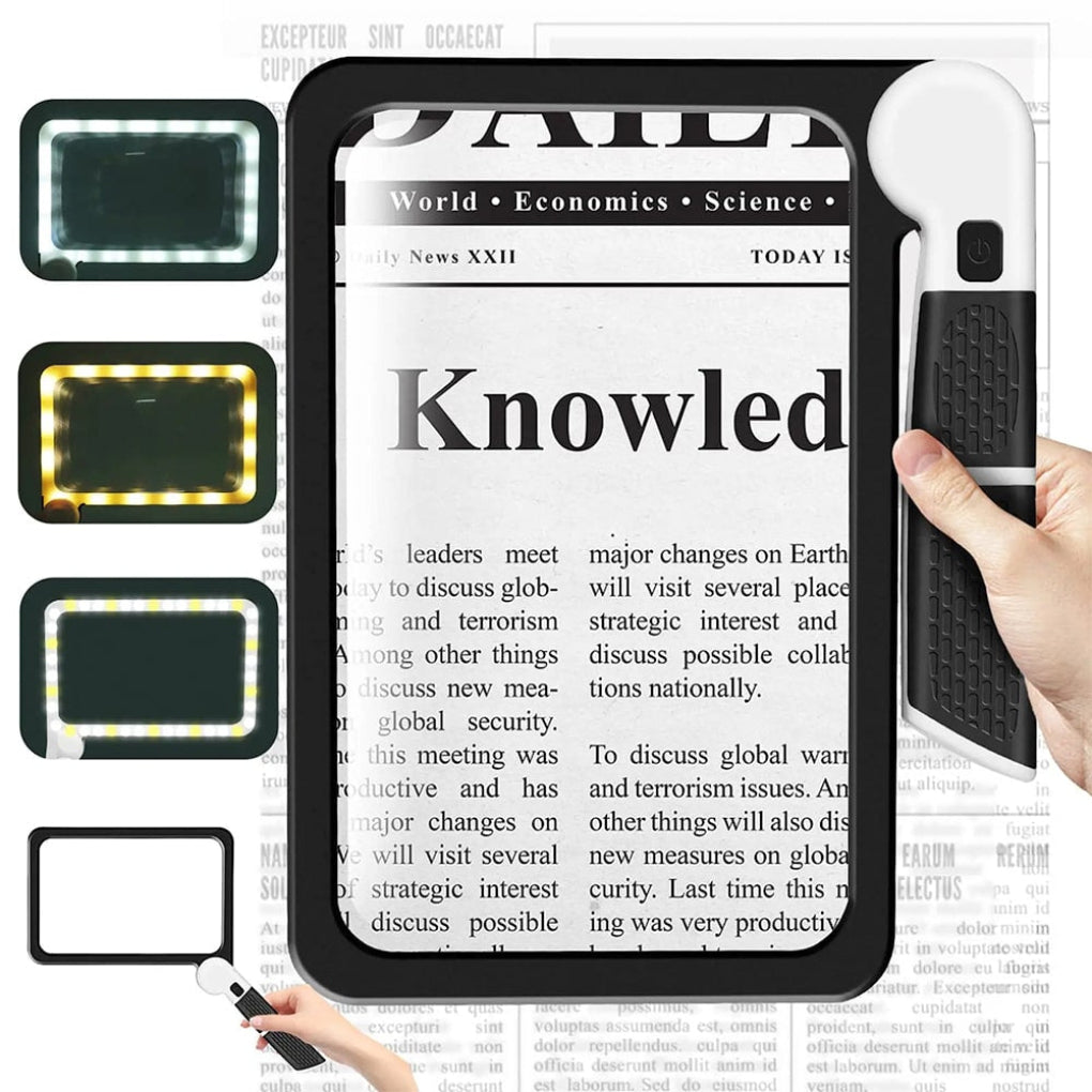 Charly | Full Page Magnifying Glass with Handle