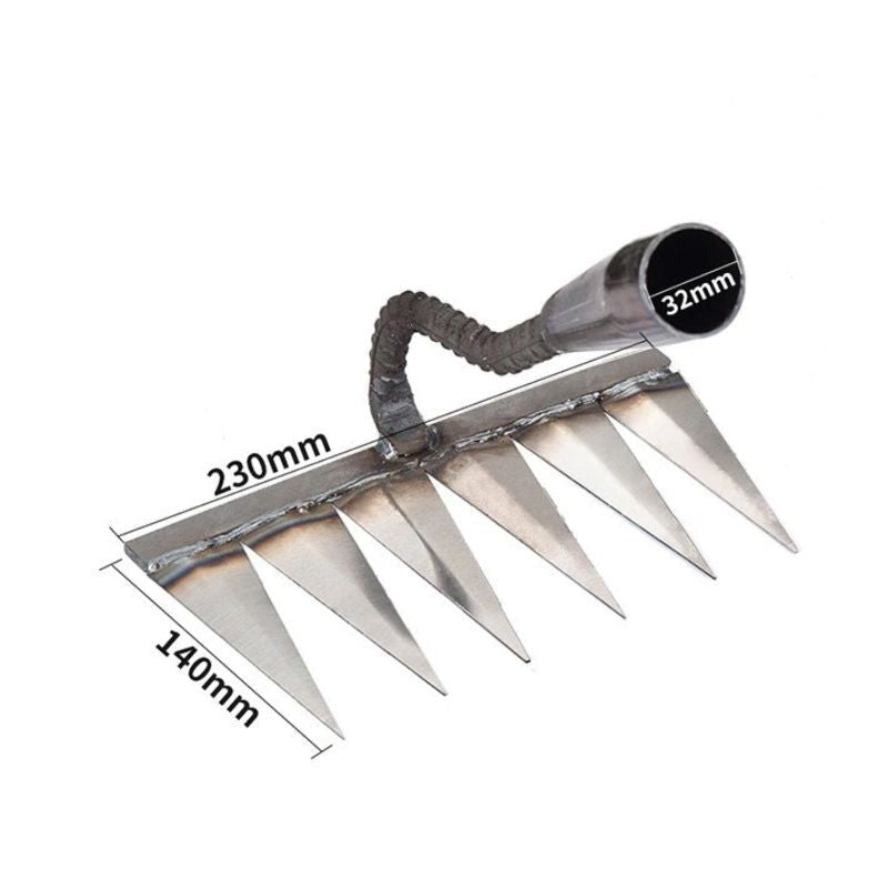 Charly | Garden Hand Weeding Cultivator with Sharp Tines