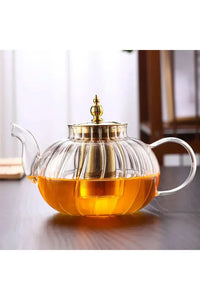 Sisica | Glass Teapot with Infuser and Lid for Loose Tea
