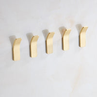 Sisica | Golden Wall Hooks – Luxurious Brass Coat Hooks for Hallway and Bedroom