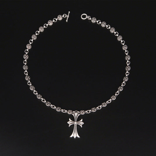 Charly | Gothic Cross Pendant Necklace