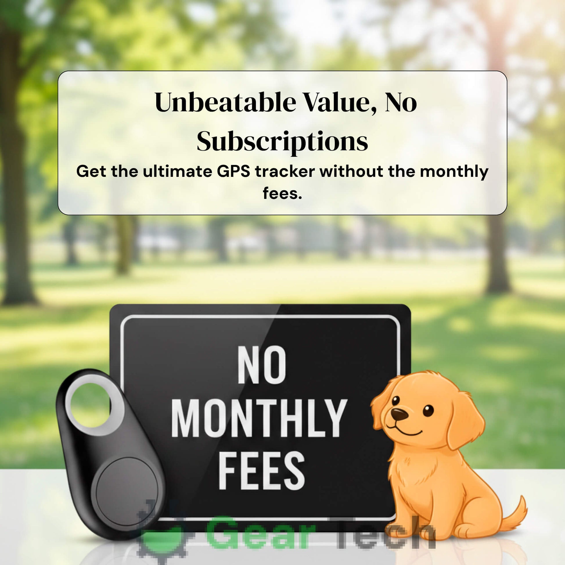 Charly | GPS Dog Tracking | Waterproof, Real-Time Location & Safety Zone Alerts for Outdoor Adventures