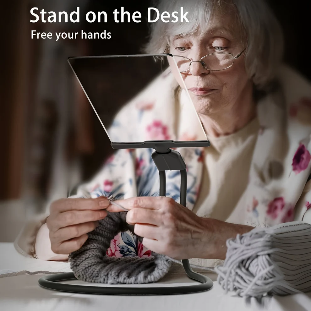 Charly | Hands-Free Magnifying Glass With Flexible Neck For Easy Reading