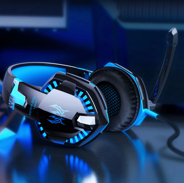 Charly | Headphones for PC Bass Stereo Over-Ear Headphones Casque Laptop Microphone