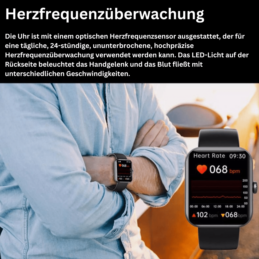 Charly | Health Watch – Pain-free Blood Sugar Measurement & Vital Functions in Real Time