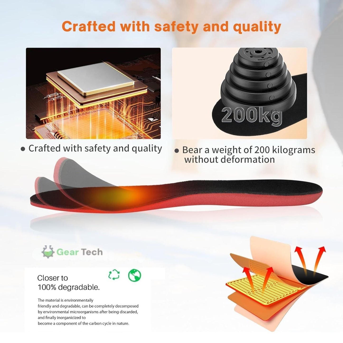 Charly | heated insoles UK – Best thermal shoe inserts for boots, work shoes, and daily winter comfort