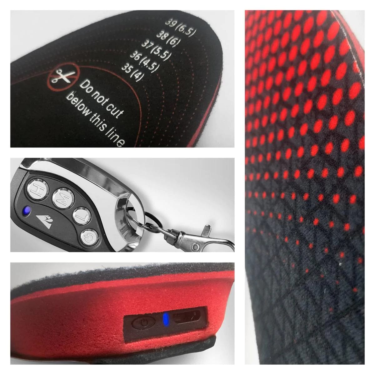 Charly | Heated Insoles with Rechargeable Wireless Heat