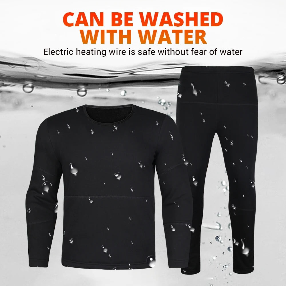 Charly | Heating Underwear | Rechargeable Thermal Base Layer | Unisex