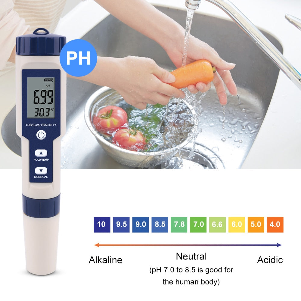 Charly | High Accuracy Digital Pen pH Tester for Water