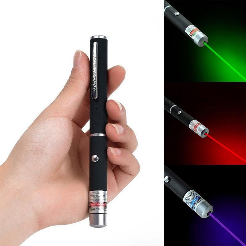 Charly | High power laser pointer with multiple colors – Red, Green, Blue-Purple