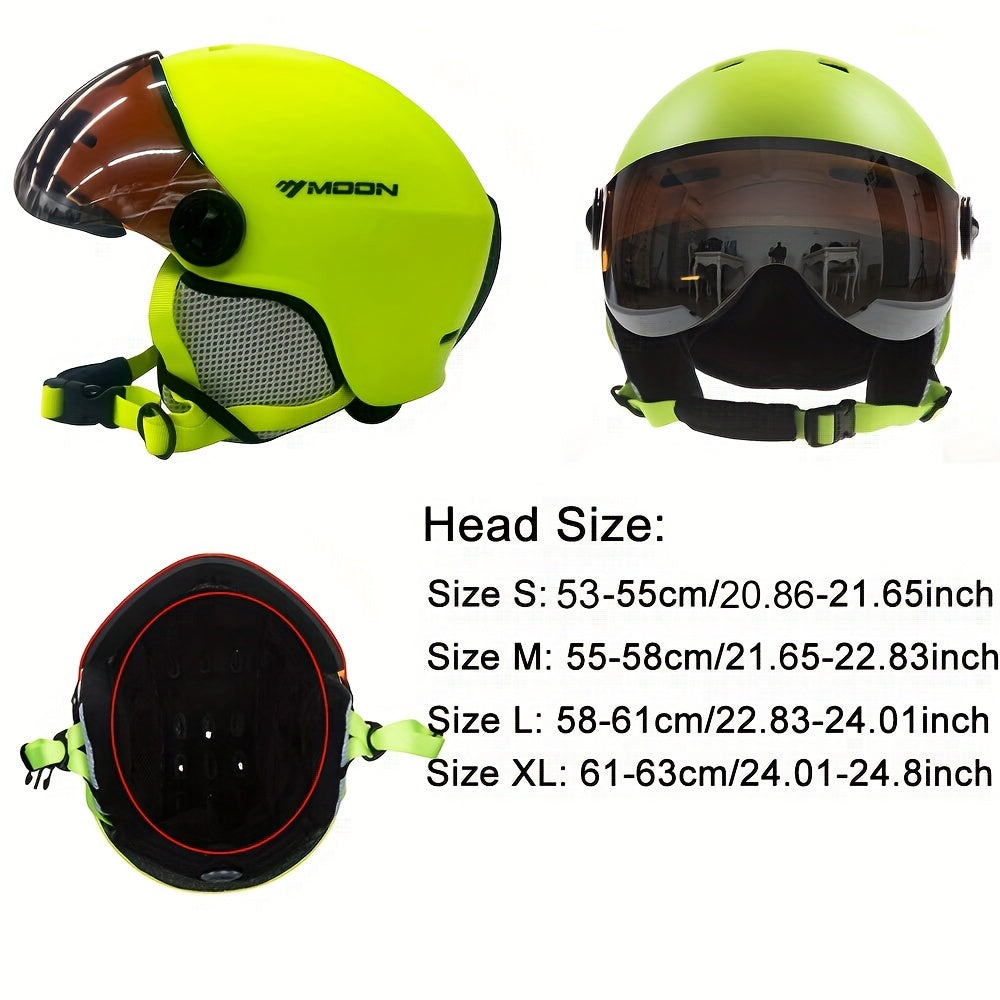 Charly | High-Quality Ski Helmet with Removable Parts – Safe and Comfortable for Outdoor Activities